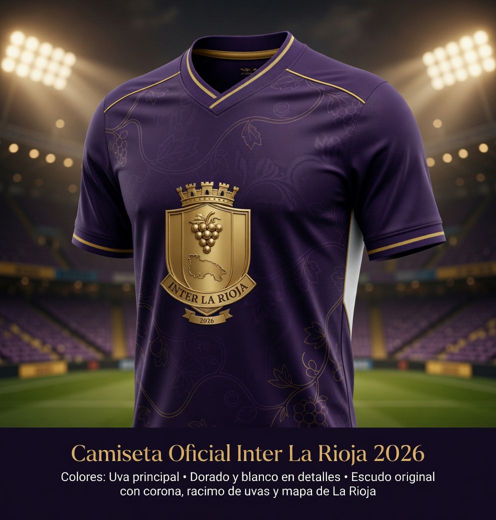 Equipación Oficial Inter La Rioja FC 2026
